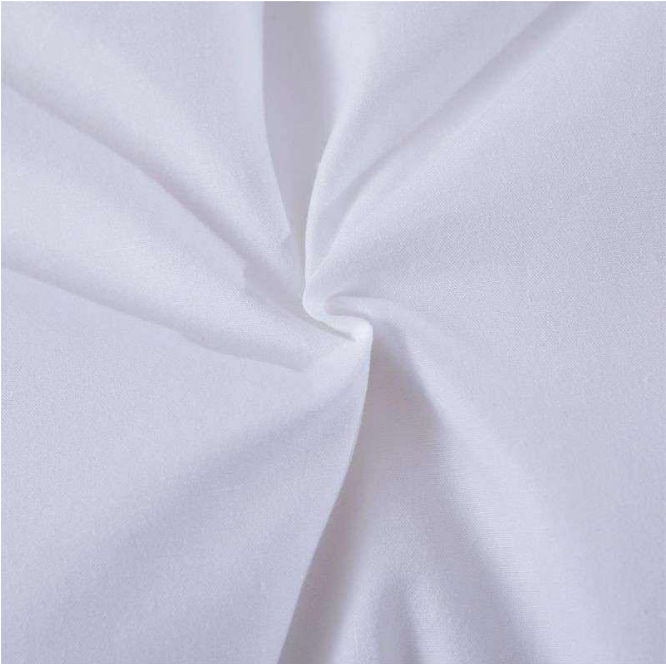 被芯枕芯全棉布料 133*100喷气全棉防羽布漂白宽幅现货面料半漂