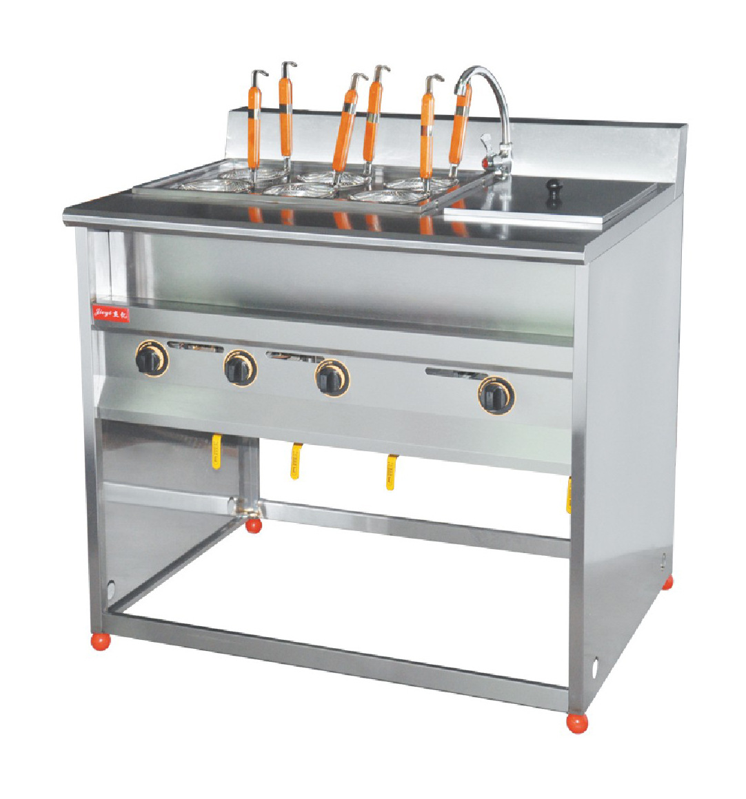 r -2可选带汤池煮面机