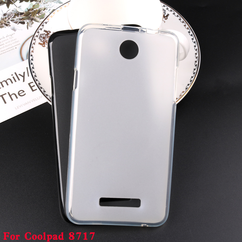 酷派8717 布丁套手机壳 coolpad 8717 内外磨砂tpu 皮套素材壳