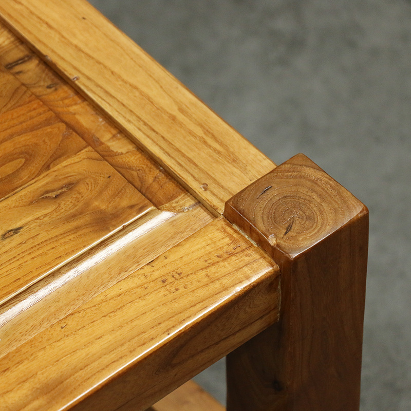 中式饭桌小户型实木家具 一桌六椅组合餐桌 中式实木餐桌