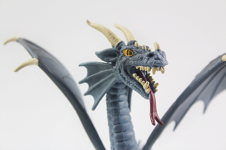 新款塑胶蓝龙模型玩具 侏罗纪仿真恐龙模型 西方飞龙儿童益智模型