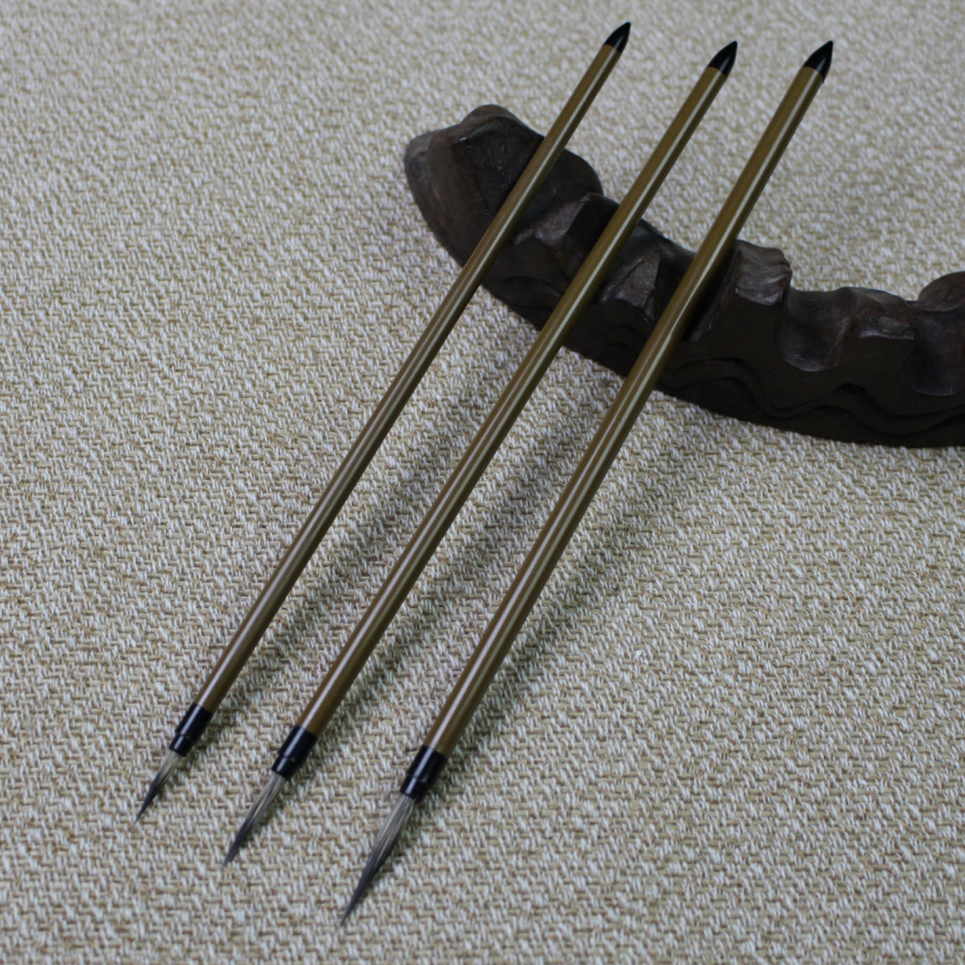 鼠须勾线笔毛笔国画水彩水粉描线笔工笔画叶筋笔衣纹笔批发定制