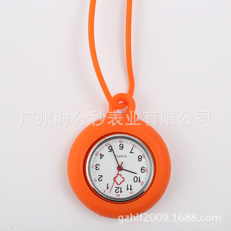 Wholesale Quartz Watch Silicone Nurse Watch Silicone Cartoon Nurse Pocket Watch Children's Watch Gift Promotion