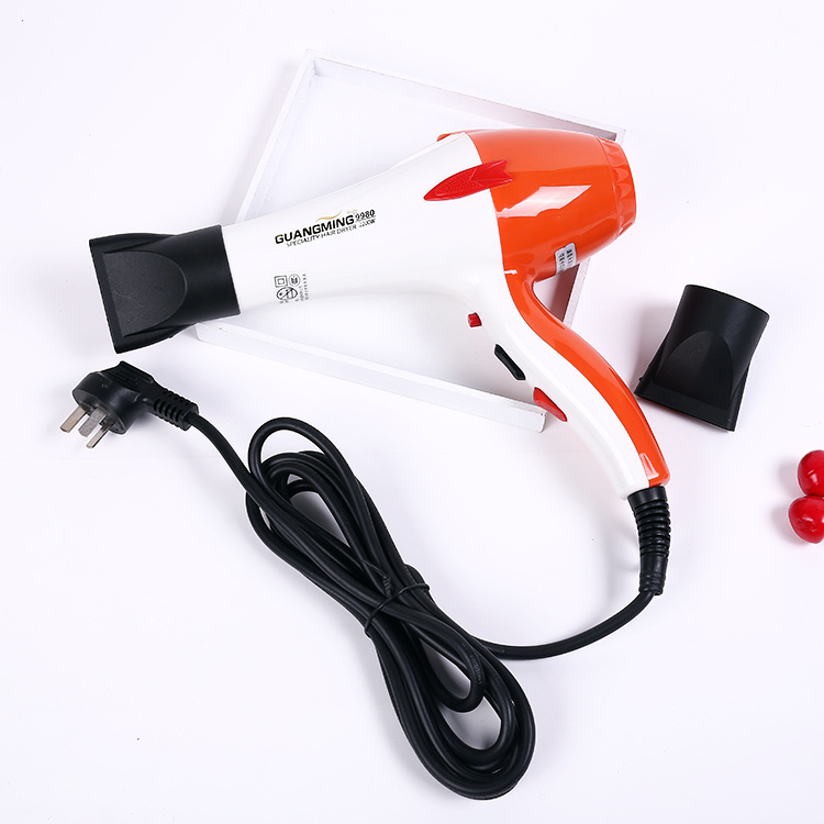 Bright 9980 Hair Dryer High Power Heating and Cooling Air Fashionable and Beautiful Appearance Home Affordable