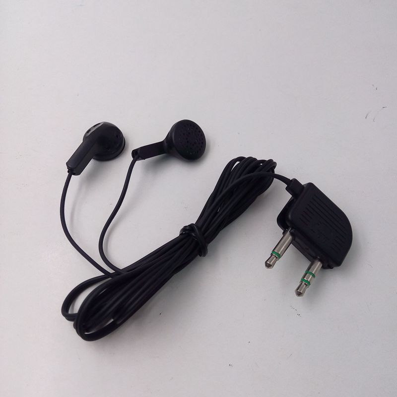 实力厂家供应便宜一次性航空双插礼品耳机 配收音机mp3耳机