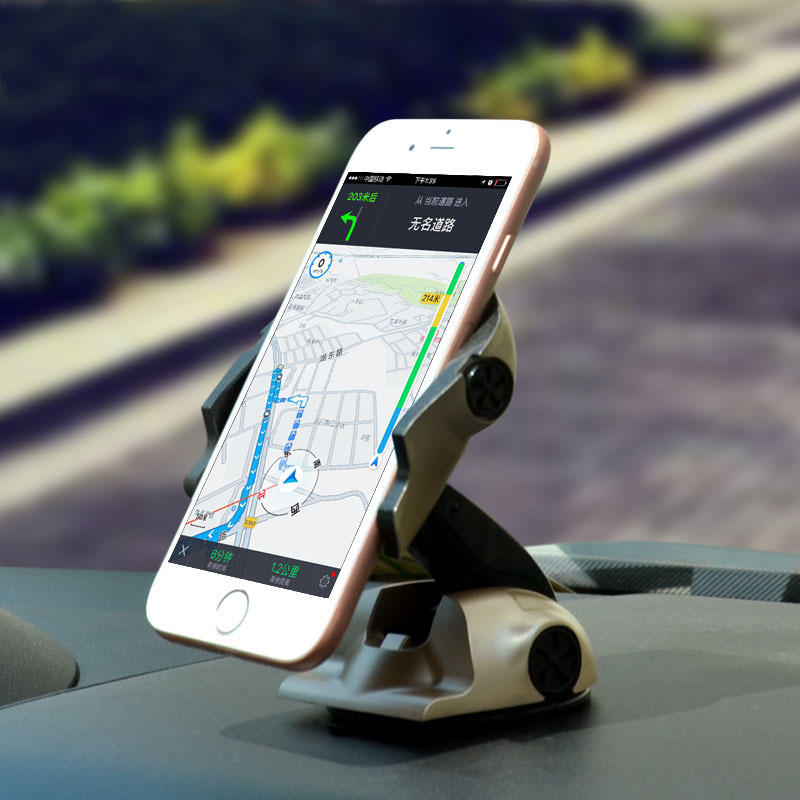 迷你折叠鼠标支架 车载手机支架多功能通用汽车导航吸盘支架批发