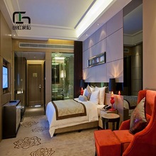 广东佛山套房家具 厂家直供五星级酒店客房家具 商务酒店卧室家具
