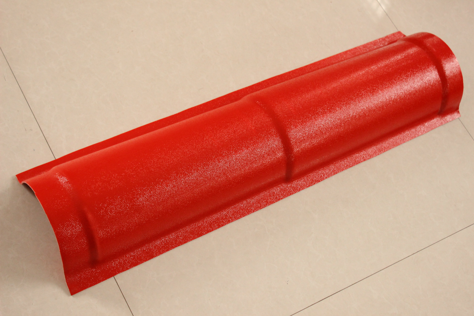 仿古树脂斜脊瓦 合成树脂瓦配套产品斜脊瓦 asa树脂瓦配套脊瓦