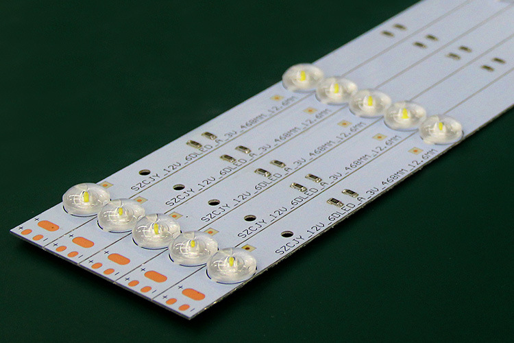 led漫反射灯条 超薄广告灯箱光源 12v透镜硬灯条拉布灯箱 深圳市创锦