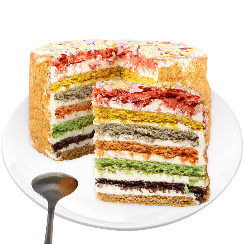 俄罗斯风味六寸提拉米苏 多种口味提拉米苏蛋糕 休闲食品生日蛋糕
