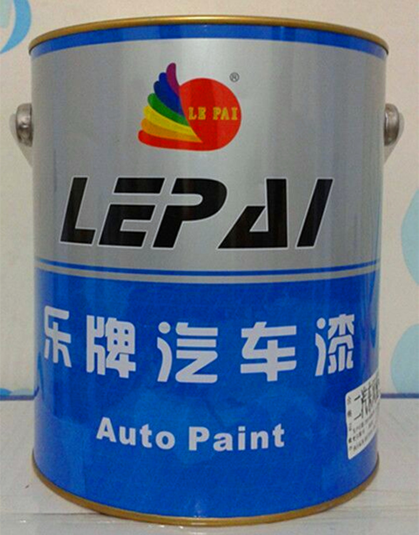 乐牌蓝包汽车漆卡车漆货箱漆油漆厂单组份醇酸漆车厢漆工业漆