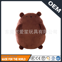 毛绒玩具源头厂家生产  土豆熊兔公仔 胖胖小熊毛绒娃娃抱枕