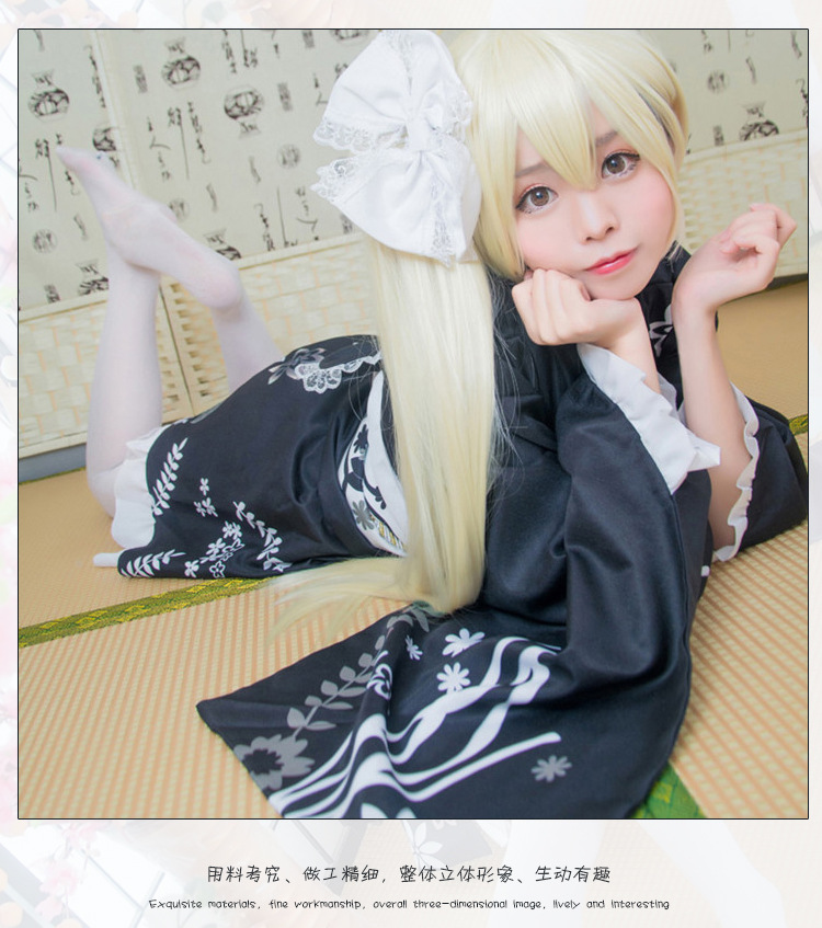 缘之空 春日野穹 穹妹夏日祭和服浴衣 萝莉萌系cospaly服装