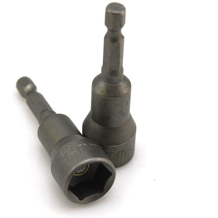 钻尾丝磁性套筒 六角加长套头 气动改锥套筒 风动旋具套筒