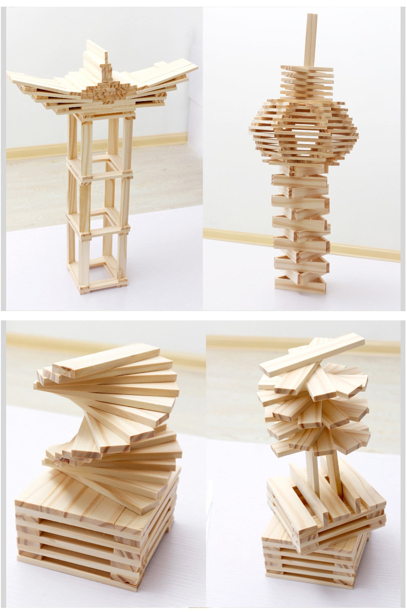 百搭创意可diy搭搭乐层层叠叠高儿童益智力玩具拼装堆塔积木批发