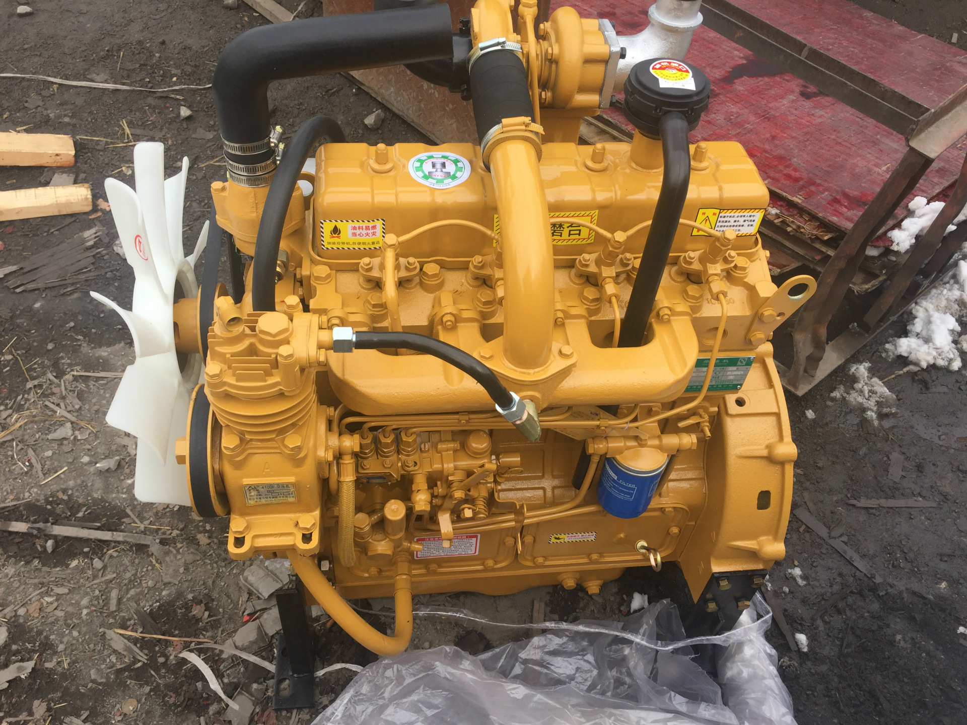 0成交0台同款2全动柴490铲车装载机用柴油机 潍坊宏丰