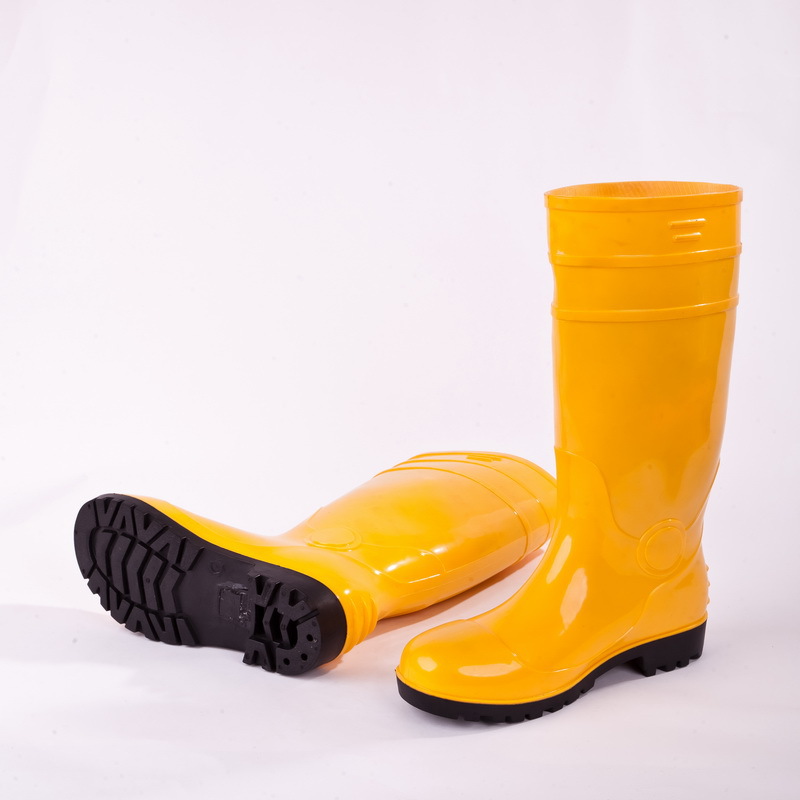 耐酸碱钢头雨靴