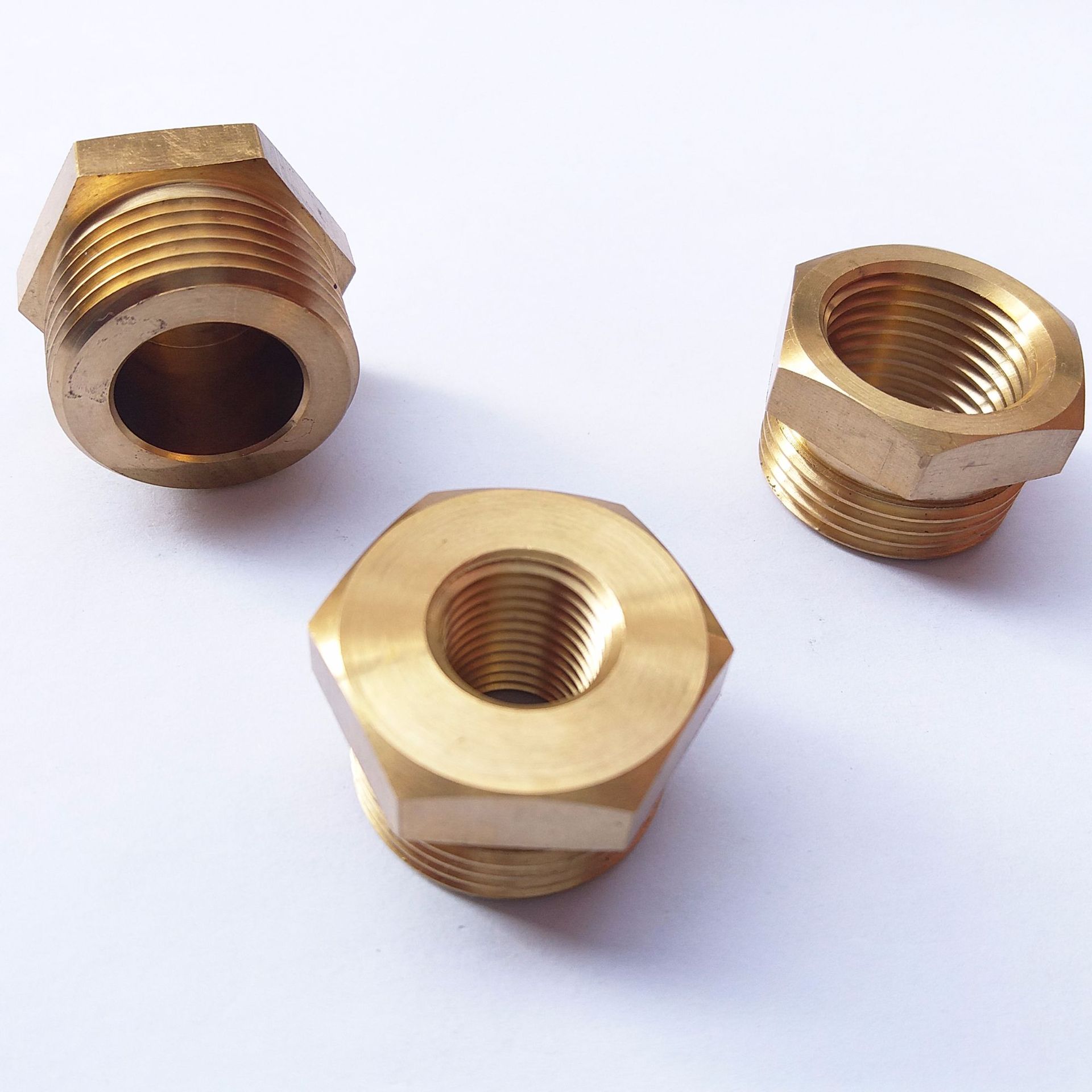 六角铜螺母_厂家定制六角铜螺母 机械设备零件 国标c3604铜六角 - 阿