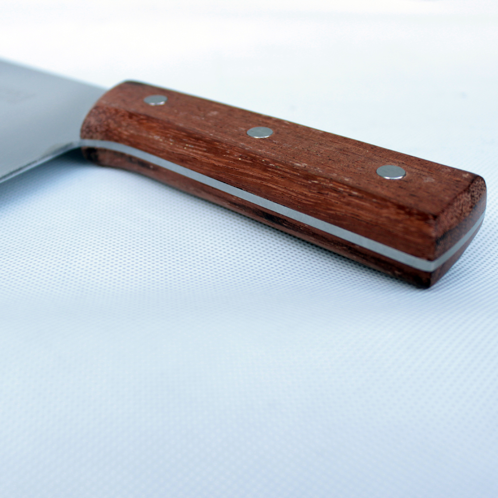 木柄不锈钢厨用刀厨房家用切片刀 阳江菜刀具批发 大号切片刀