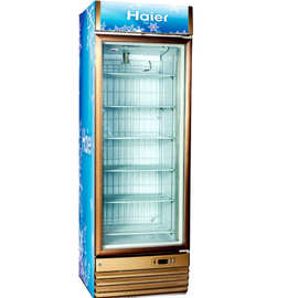 6%海尔412/328/339/650立式风冷展示柜冷藏保鲜柜饮料蛋糕商用冰柜