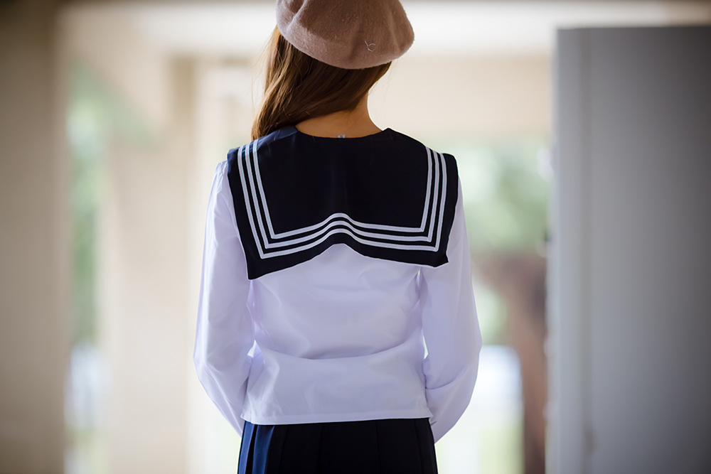 春季新款女士水手服 日韩版学生校服套装厂家直销