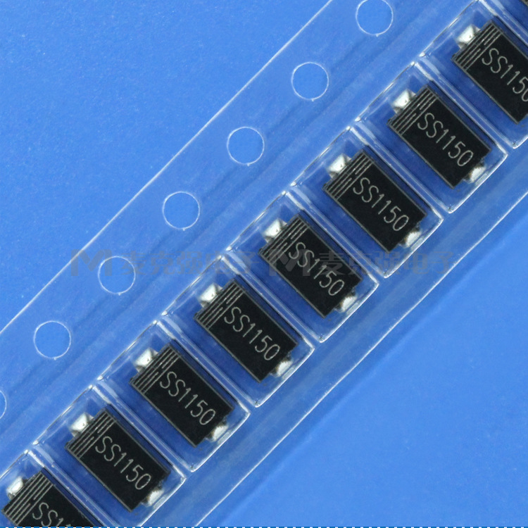 smd贴片肖特基二极管ss1150sr1150smado214ac肖特基管1a150v