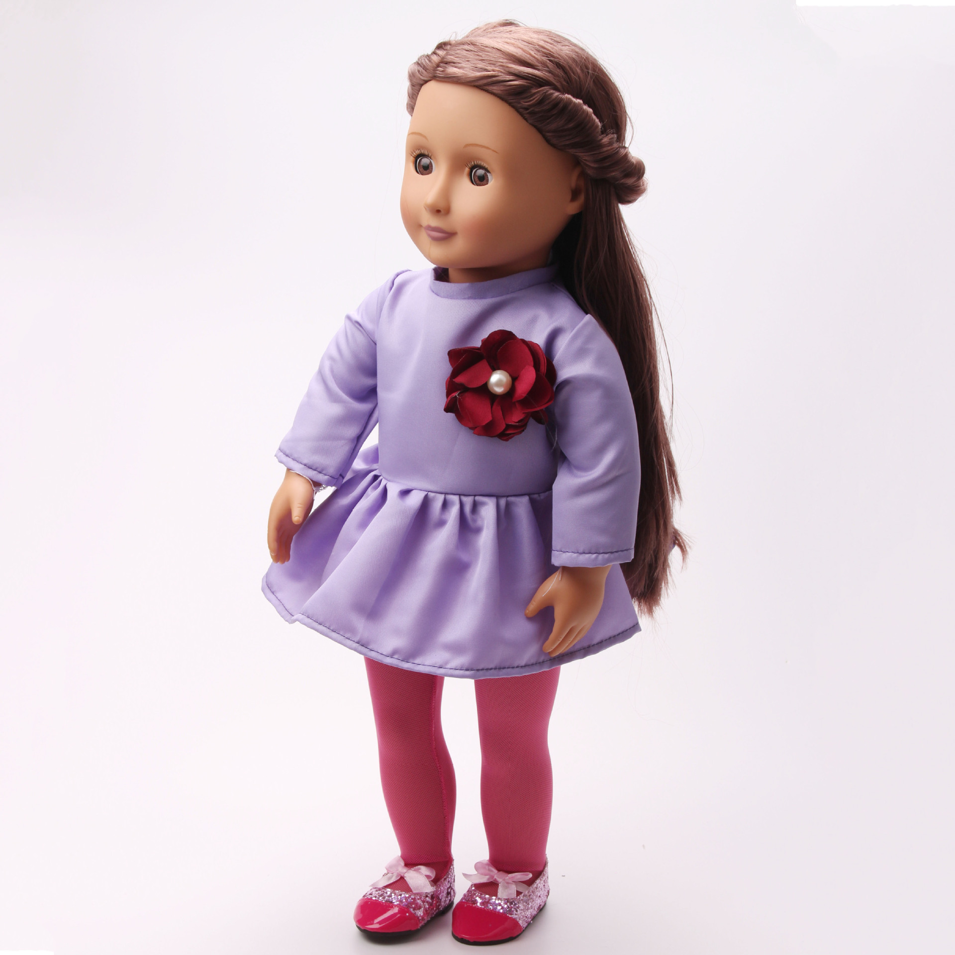 18寸美国女孩娃娃两件套套装 american girl洋娃娃衣服现货批发c1