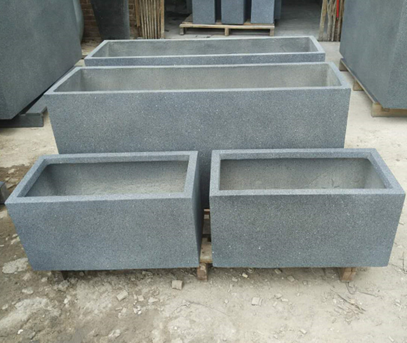 创意园艺阳台蔬菜花盆 长方形家居装饰设备 镁水泥蔬菜种植箱外贸