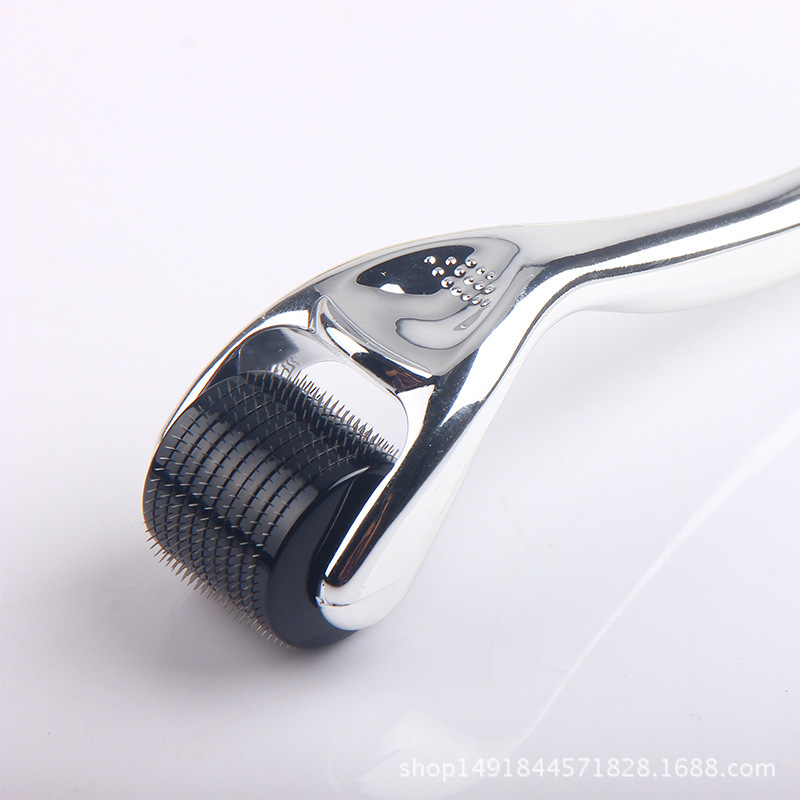 540针美容院用滚轮微针银色柄滚轮滚脸美容针美容微针滚针