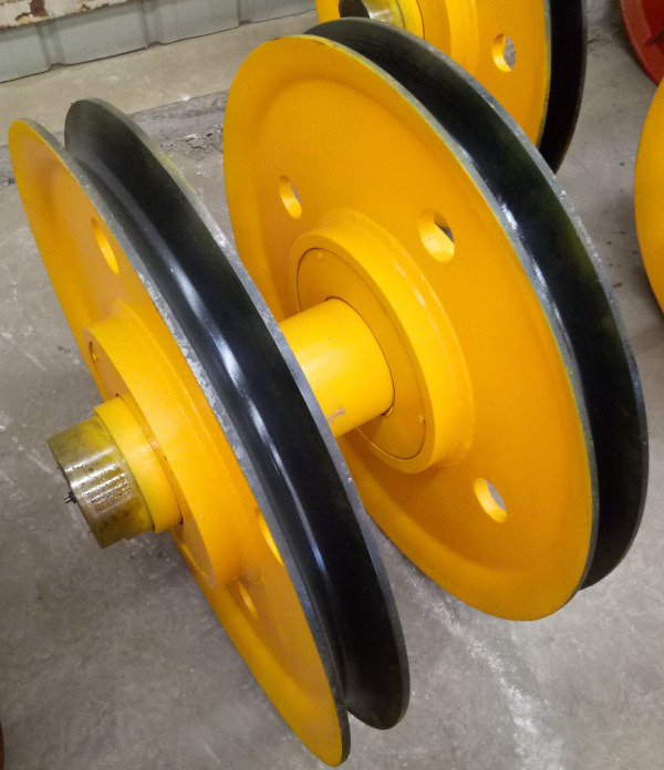 龙门吊滑轮组5t滑轮组价格吊钩组动滑轮抓斗定滑轮耐高温耐用