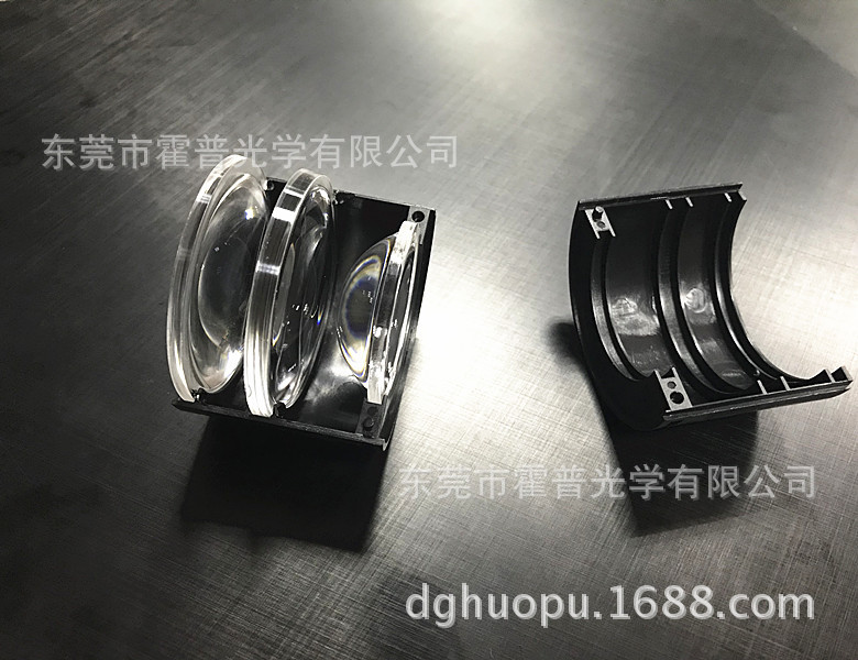 工厂订制亚克力投影仪镜头镜片 组合镜片图案投影仪透镜订制免设