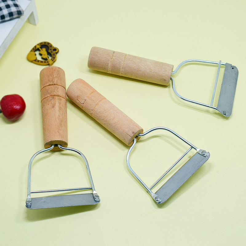 木柄削皮刀直拉刨皮刀果皮刀削皮刀锋利刨皮刀土豆瓜果