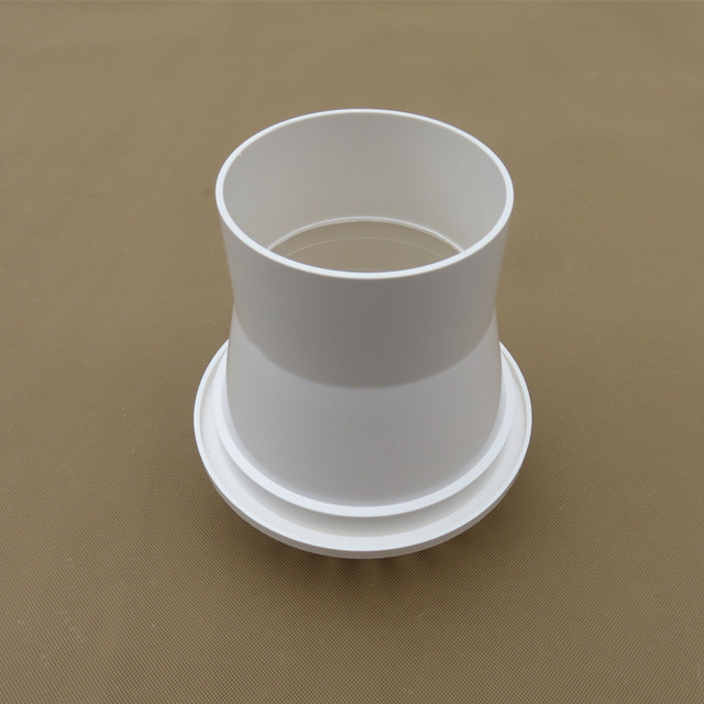 110pvc阳台天台加高塑料圆形地漏室外大排量防堵地漏圆形雨水斗