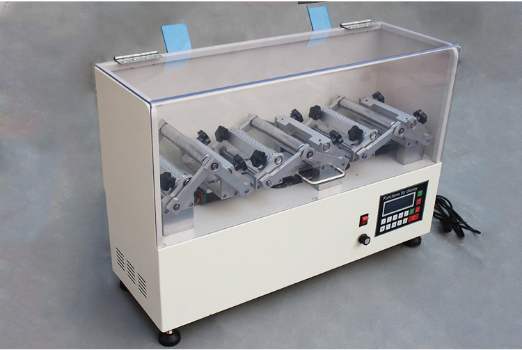 厂家直销dt100高质量工业性鞋底折弯机 大底鞋底耐折试验机
