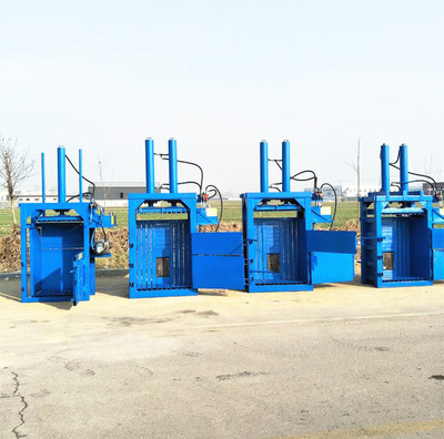 多功能全自动立式打包机 海绵棉花打包机 60吨立式液压打包机厂家