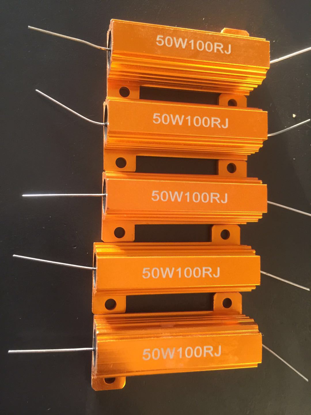 黄金铝壳电阻 rx24 音响 预充放电汽车编码器电阻厂家批发