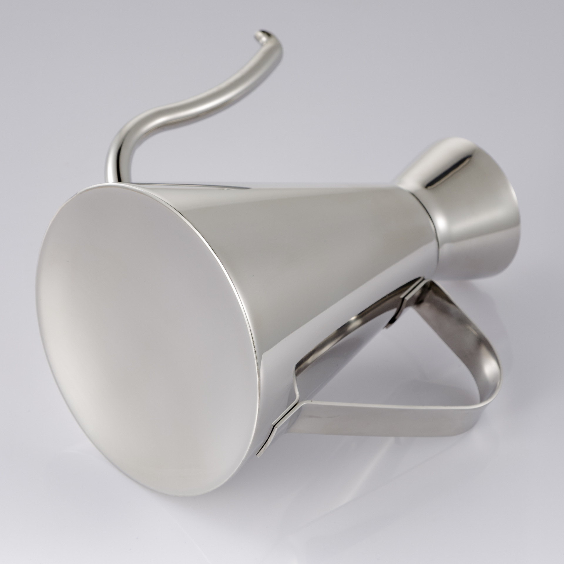 不锈钢油壶 304亮光防尘防贴边油壶 细嘴防滴漏控油厨房用 500ml