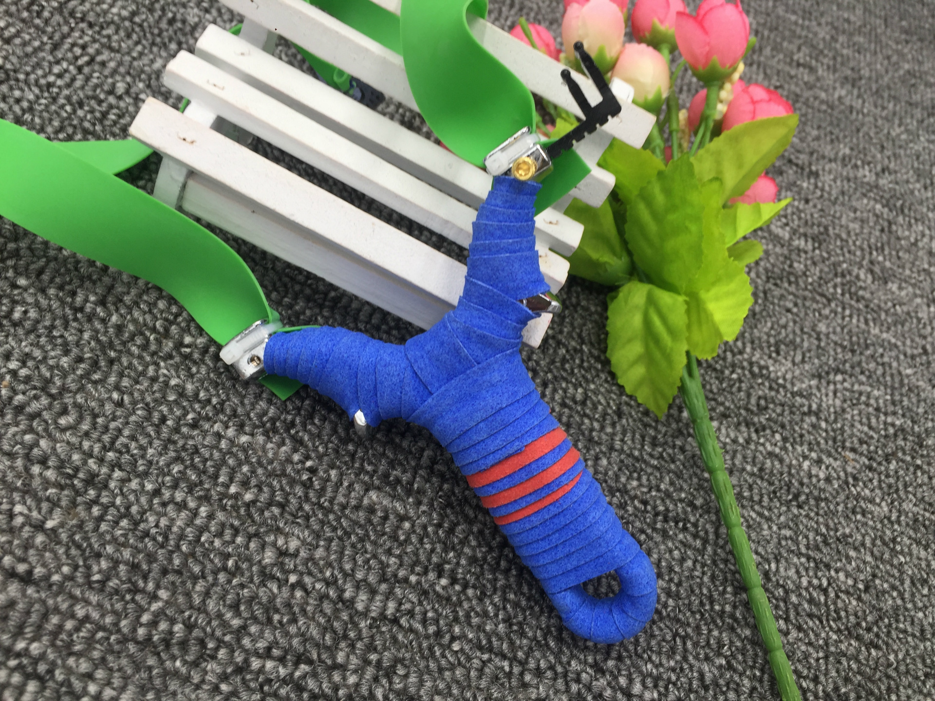 阿拉善弹弓 合金阿拉善扁皮筋弹弓 可调瞄点定海神弓精准弹弓