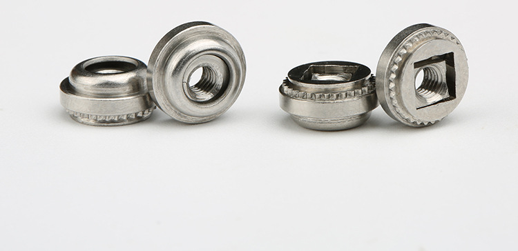 不锈钢浮动螺母ac-m6-1/-2压铆紧固件面板螺母 压铆螺丝