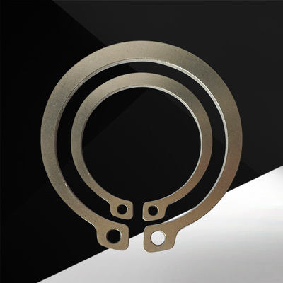 耐用高硬度开口c型挡圈 304不锈钢轴用挡圈 优质gb894挡圈