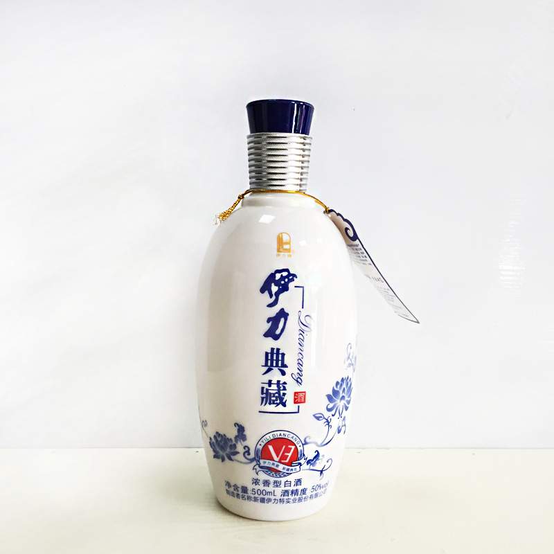 新疆伊力特白酒50°伊力典藏v3商务宴请婚宴高度白酒批发