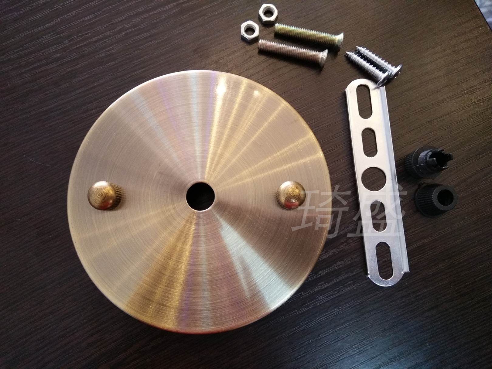 厂家现货供应 灯饰配件 吊灯吸顶盘 直边盘 电镀 喷漆 量大从优