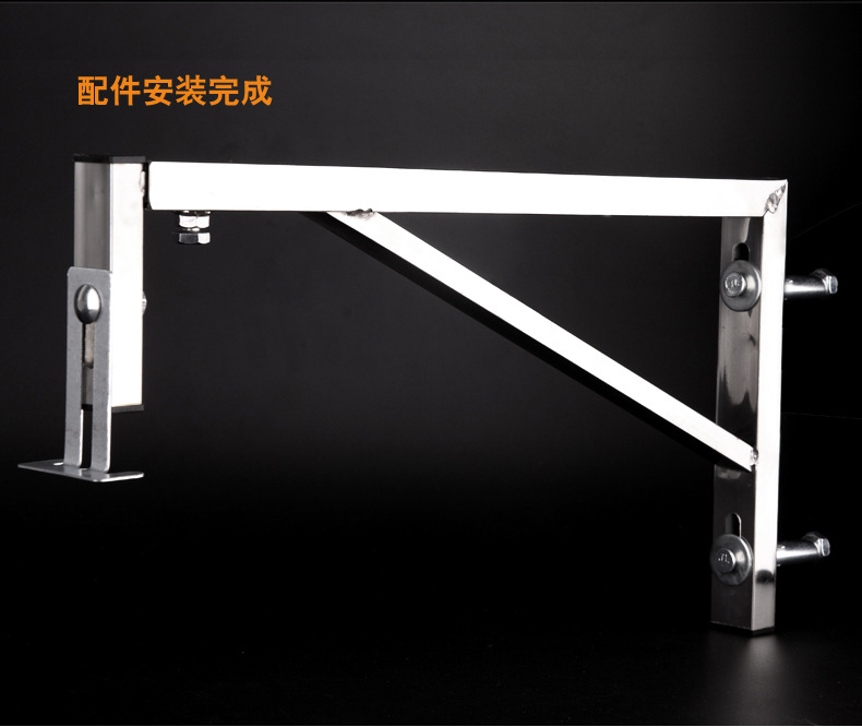 Drop-in Sink Bracket Stainless Steel Hardware Washstand Marble Support Tripod Stainless Steel Tripod