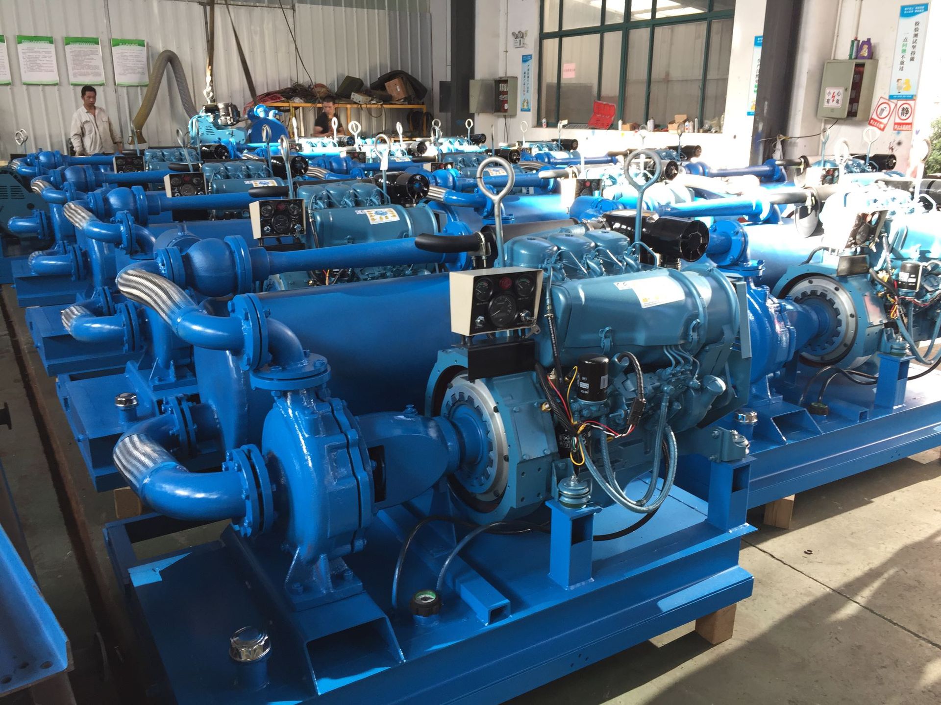 北内风冷柴油机全新离心泵水泵机组f3l912全自动离心水泵机组-阿里巴