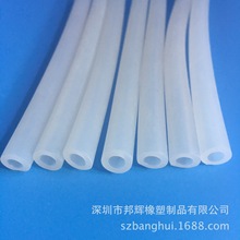 厂家直销透明耐高温硅胶管白色食品级软管套管 裁切剪任意长度