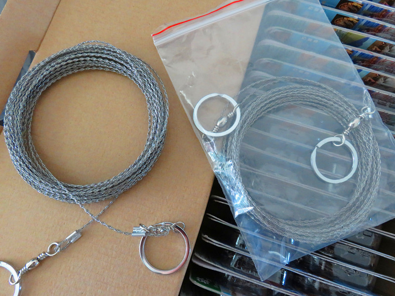 水草锯条超长割水草线锯割绳钢丝锯钢丝锯条割水草绳 不锈钢