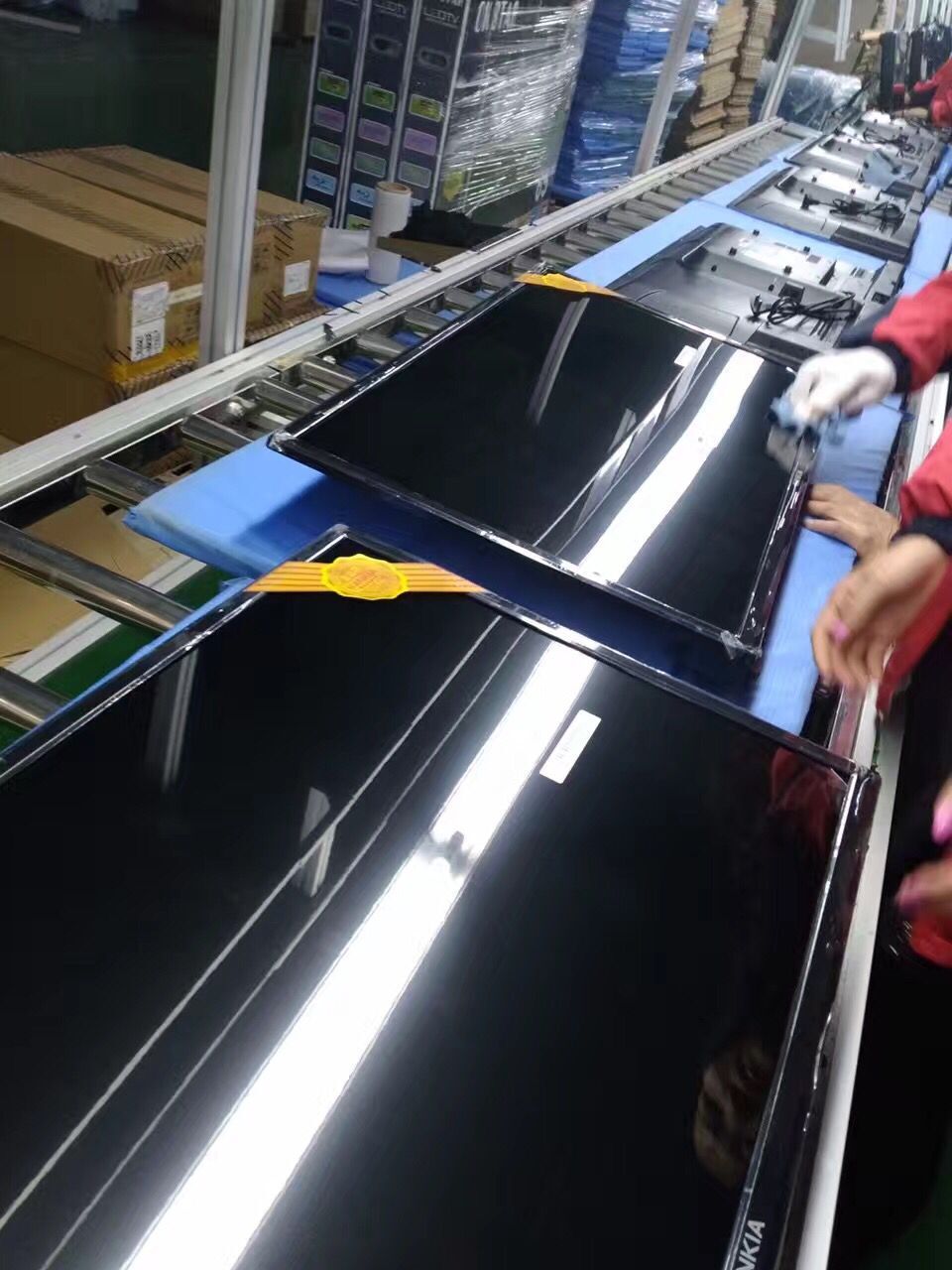 我们公司主要大量生产液晶电视17-120寸销售一体自产自销,品牌我们