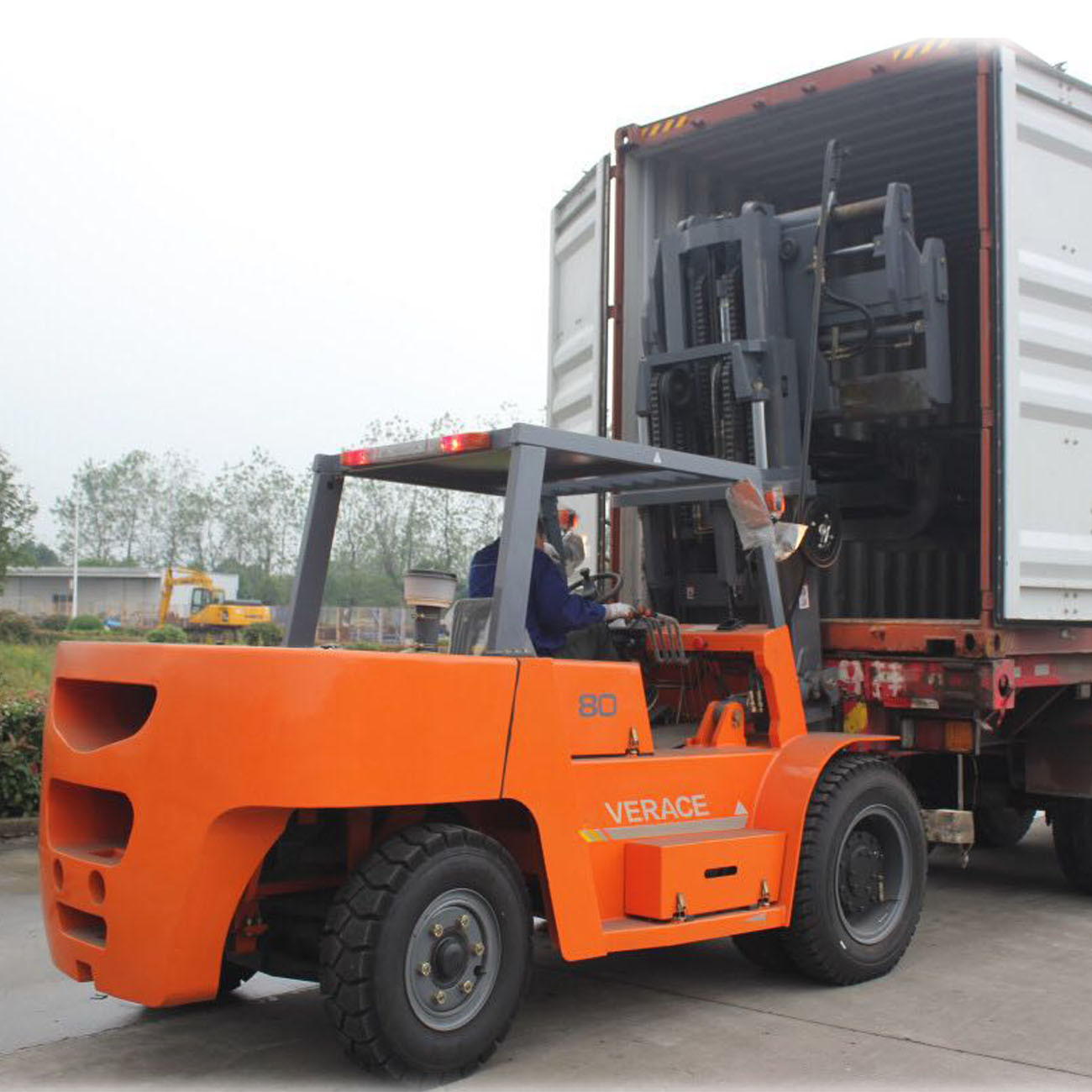 威雷仕8吨 内燃柴油驾驶叉车 8吨叉车 8吨柴油叉车