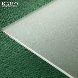 嘉颢特玻厂家直供磨砂玻璃 单面白色浴室隔断 艺术定制 免费拿样