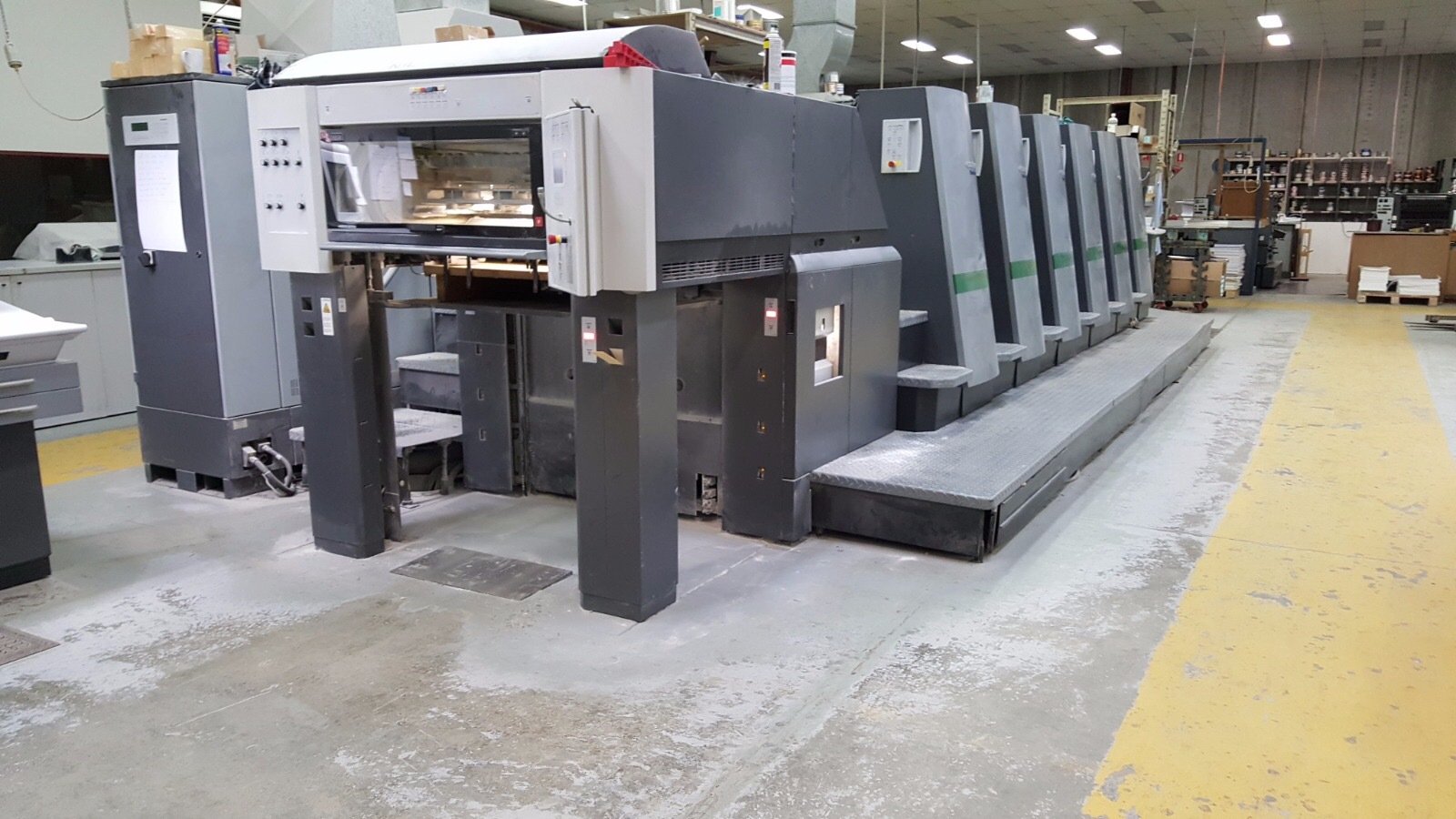 海德堡四开六色 cd74-6 2004年